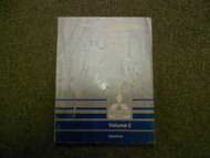 1988 MITSUBISHI Mirage Service Repair Shop Manual VOL 2 FACTORY OEM BOOK 88 DEAL