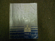 1989 MITSUBISHI Galant Service Repair Shop Manual Volume 2 Electrical FACTORY 89