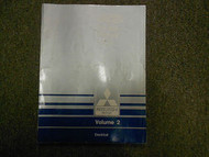 1989 MITSUBISHI Truck Service Repair Shop Manual Volume 2 Electrical FACTORY OEM