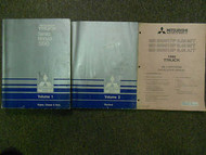 1990 MITSUBISHI Truck Service Repair Shop Manual 3 VOLUME SET FACTORY OEM 2 VOL