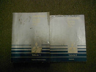 1991 MITSUBISHI Mirage Service Repair Shop Manual SET Chassis Body Electrical 91