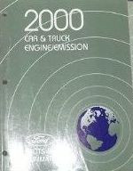 2000 FORD LINCOLN MERCURY ENGINE EMISSIONS FACTS Book Summary Manual OEM 2000