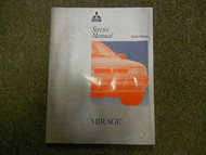 1992 MITSUBISHI Mirage Service Repair Shop Manual OEM 92 Volume 2 Electrical