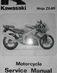1999 Kawasaki Ninja ZX-6R ZX6R ZX 6 R Service Repair Shop Manual OEM FACTORY x