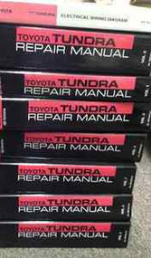 2010 Toyota TUNDRA TRUCK Service Shop Repair Manual Set FACTORY NEW W EWD HUGE