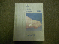 1989 1993 MITSUBISHI Galant Service Shop Manual Volume 1 Chassis Body DEALERSHIP