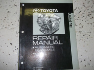 2004 04 Toyota CAMRY SOLARA AUTOMATIC TRANSAXLE Service Shop Repair Manual U241E