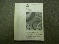 1994 MITSUBISHI Automatic Transmission Overhaul Service Manual OEM 2nd EDITION