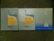 1994 MITSUBISHI Precis Service Repair Shop Manual FACTORY 3 VOL SET OEM BOOK 94