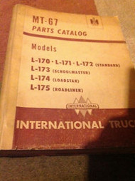 International TRUCKS IHC MT67 MT 67 Harvester Parts Catalog Manual FACTORY OEM