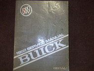 1992 GM Buick Regal Service Repair Shop Workshop Manual FACTORY OEM Book