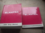 2006 HYUNDAI Elantra Service Repair Shop Manual BRAND NEW Set W Wiring Diagram