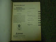 1992 1996 MITSUBISHI Manual Transmission Overhaul Service Repair Shop Manual OEM