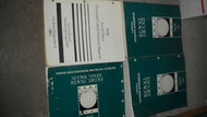 1998 FORD ESCORT MERCURY TRACER Service Shop Repair Manual Set 4 BOOKS 1998