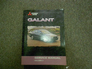 2000 MITSUBISHI GALANT Service Repair Shop Manual FACTORY OEM VOL 3 BOOK 00 DEAL