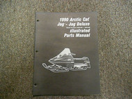 1990 Arctic Cat Jag Jag Deluxe Illustrated Parts Service Shop Manual OEM 90