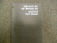 1990 Arctic Cat Jag Mountain Cat Illustrated Parts Service Manual FACTORY OEM