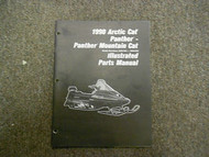 1990 ARCTIC CAT Panther Panther Mountain Cat Illustrated Parts Service Manual 90