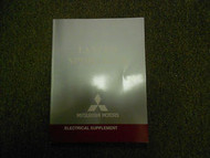 2004 MITSUBISHI Lancer SPORTBACK Electrical Supplement Service Manual OEM 04 EWD