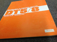 1980 Suzuki Outboard Motor DT5 8 Service Repair Shop Manual FADED COVER SR-9210