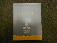 2008 MITSUBISHI Lancer Electrical Supplement Service Repair Manual OEM BOOK 08