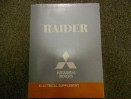 2008 MITSUBISHI Raider Electrical Supplement Service Repair Shop Manual OEM EWD