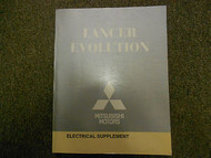 2010 MITSUBISHI Lancer Evolution Electrical Supplement Service Repair Manual OEM