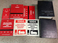 1994 FORD CARGO TRUCK VAN Service Shop Repair Manual Set 8 BOOKS TOTAL OEM 94