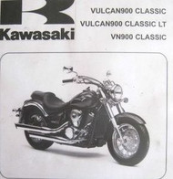 2006 06 Kawasaki VULCAN900 CLASSIC LT CLASSIC VN900 Service Shop Manual OEM X