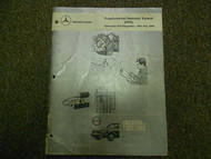 1984 1989 MERCEDES Supplemental Restraint System SRS Service Repair Shop Manual