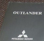 2003 MITSUBISHI OUTLANDER SUV TRUCK Repair Service Shop Manual NEW FACTORY