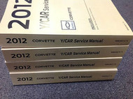 2012 Chevrolet Chevy Corvette Service Shop Repair Manual Set FACTORY BOOK OEM 12