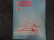 1990 Nissan Stanza Electrical Wiring Service Repair Shop Manual FACTORY OEM BOOK