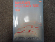 1990 Nissan Pulsar NX Electrical Wiring Service Repair Shop Manual FACTORY OEM
