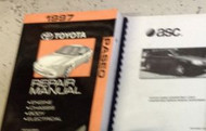 1997 TOYOTA PASEO CONVERTIBLE Service Shop Repair Manual Set OEM W CONVERTIBLE