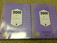 2001 PONTIAC AZTEK BUICK RENDEZVOUS Service Shop Repair Manual Set 2 VOLUME OEM