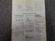 1979 Datsun 310 Service Shop Repair Manual FACTORY OEM BOOK 79 Missing Covers