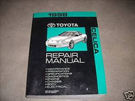 1998 TOYOTA CELICA Service Repair Shop Manual FACTORY DEALERSHIP 98 BOOK