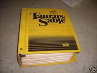 1986 FORD TAURUS MERCURY SABLE BINDER Service Shop Repair Manual SET W EWD OEM