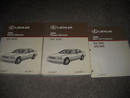 1995 Lexus GS300 GS 300 Service Shop Repair Manual SET W NEW FEATURES BOOK OEM x