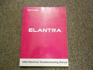 2002 HYUNDAI ELANTRA Electrical Wiring Diagram Manual FACTORY OEM BOOK 02 NEW X