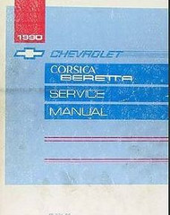 1990 Chevrolet Chevy CORSICA Service Shop Repair Manual FACTORY OEM 90
