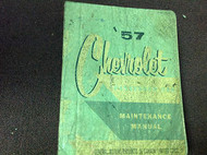 1957 Chevy Chevrolet CAR Service Shop Repair Maintenance Manual FACTORY 1957