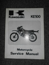 1995 1996 Kawasaki KE100A KE100B Service Repair Shop Manual OEM Motorcycle