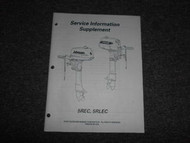 1997 Johnson Evinrude Engine 5REC/5RLEC Service Information Supplement Manual 97