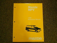 1996 MAZDA MPV Bodyshop Service Repair Shop Manual FACTORY OEM BOOK 96