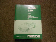 1993 MAZDA 929 Body Electrical Troubleshooting Service Repair Shop Manual OEM