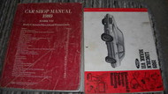 1989 Lincoln Mark VII 7 Service Shop Repair Manual Set W EWD + PCED + SPECS BK x