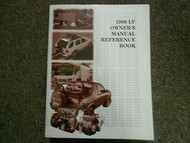 1998 ISUZU LV Owner Reference Book Service Repair Shop Manual FACTORY OEM 98