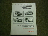 1997 ISUZU LV Owners Reference Book Service Repair Shop Manual FACTORY OEM 97